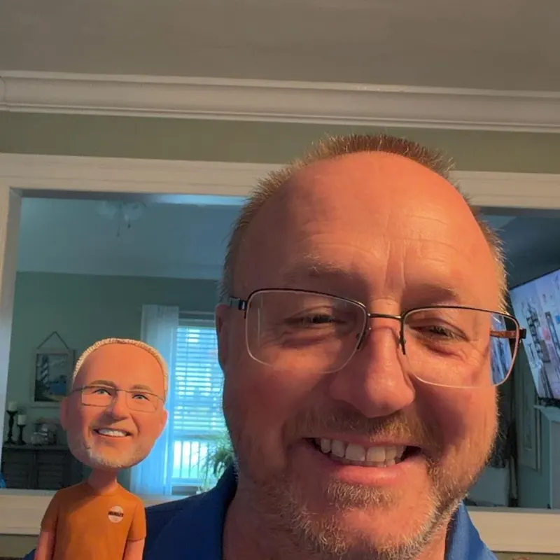 Chris added a photo of their purchase